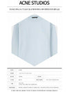 Fairview Face Patch Crew Neck Sweatshirt Blue - ACNE STUDIOS - BALAAN 3