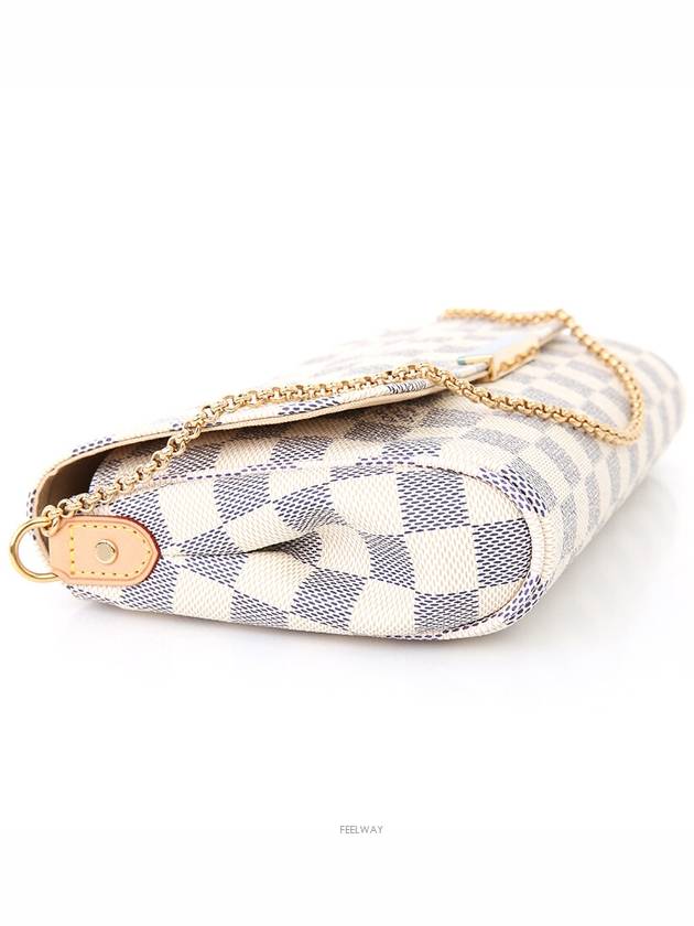 NEW Damier Favorite MM Chain Cross Bag N41275 Product - LOUIS VUITTON - BALAAN 5