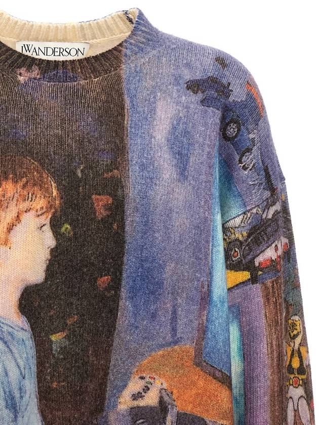 JW Anderson 'Computer' Print Sweater - JW ANDERSON - BALAAN 4