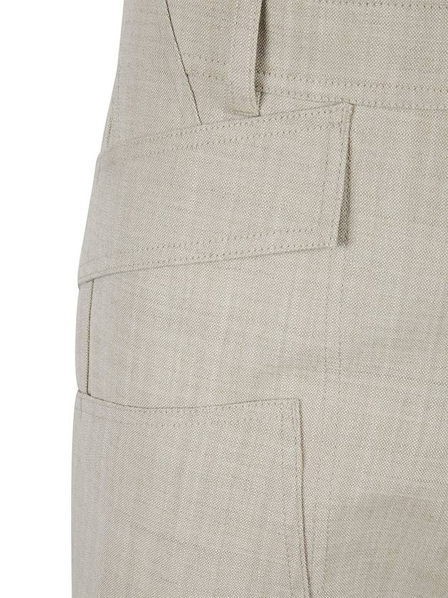 pocket line decorated Bermuda casual shorts - BURBERRY - BALAAN 4