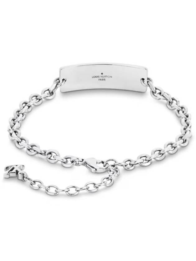 LV Men s Monogram Bold Plate Chain Bracelet - LOUIS VUITTON - BALAAN 2