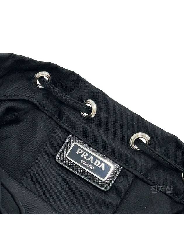 Tessuto Nylon Pouch Black - PRADA - BALAAN 5