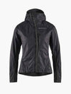 Women's Ansur Windproof Zip-Up Jacket Raven Black - KLATTERMUSEN - BALAAN 2