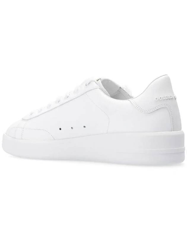 Women's White Tab Purestar Low Top Sneakers White - GOLDEN GOOSE - BALAAN 3