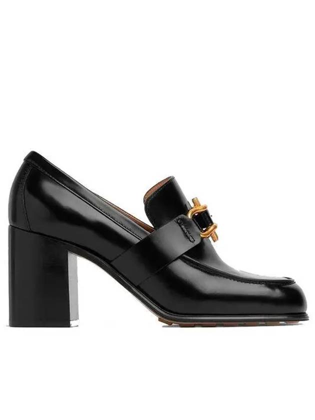 Monsieur Glossy Leather Pumps Black - BOTTEGA VENETA - BALAAN 2