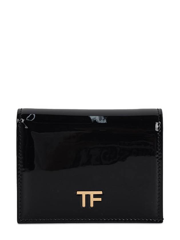 Black TF logo half wallet S0431T LCL072 U9000 - TOM FORD - BALAAN 1