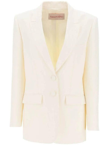 Women's Jacket White - VALENTINO - BALAAN 1