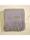 Scarf muffler narrow powder blue - ACNE STUDIOS - BALAAN 1