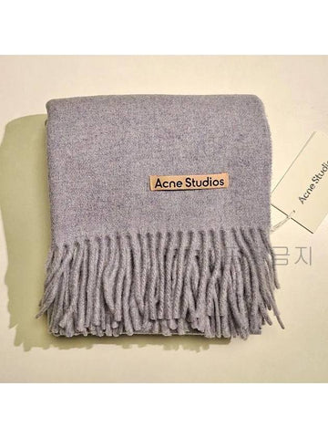 Scarf muffler narrow powder blue - ACNE STUDIOS - BALAAN 1