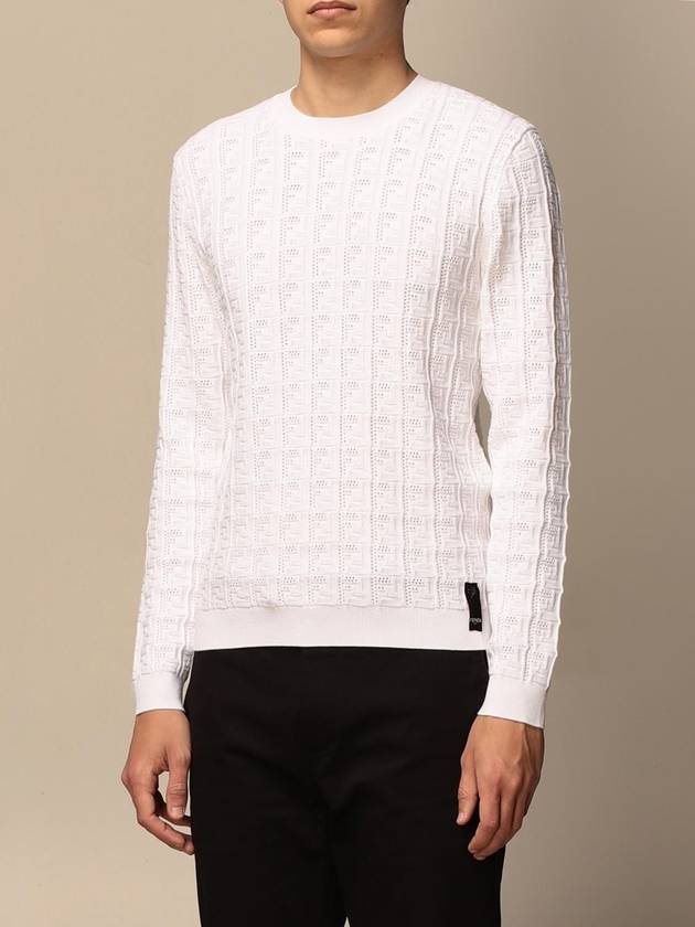 Knit White FZY431 AF83 54 - FENDI - BALAAN 7