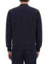 Zebra Logo Cotton Bomber Jacket Navy - PAUL SMITH - BALAAN 2