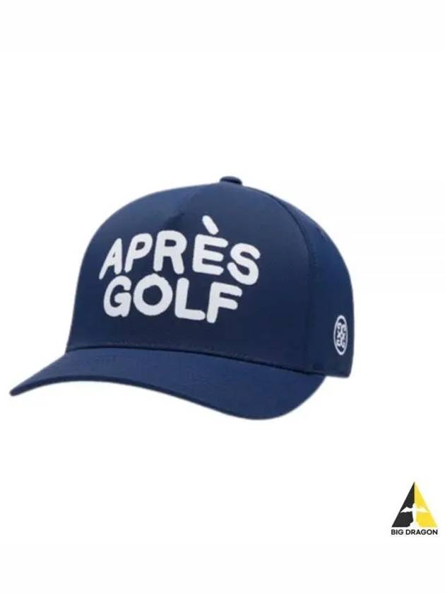 Men's Golf Stretch Twill Snapback Ball Cap Navy - G/FORE - BALAAN 2