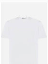 Mercerized Jersey Pocket Short Sleeve T-Shirt White - CP COMPANY - BALAAN 2