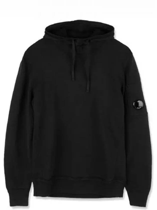 Lens Wappen Sandshell Hoodie Black - CP COMPANY - BALAAN 2