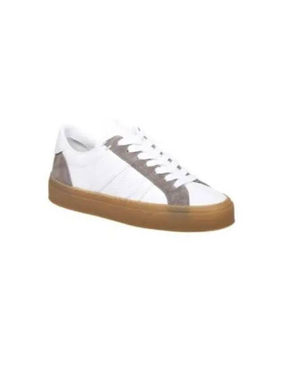 Monaco M Low-Top Sneakers Optical White - MONCLER - BALAAN 2