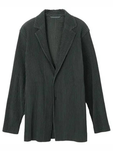 Homme Pliss Pleated Basic Blazer Jacket Men - ISSEY MIYAKE - BALAAN 1