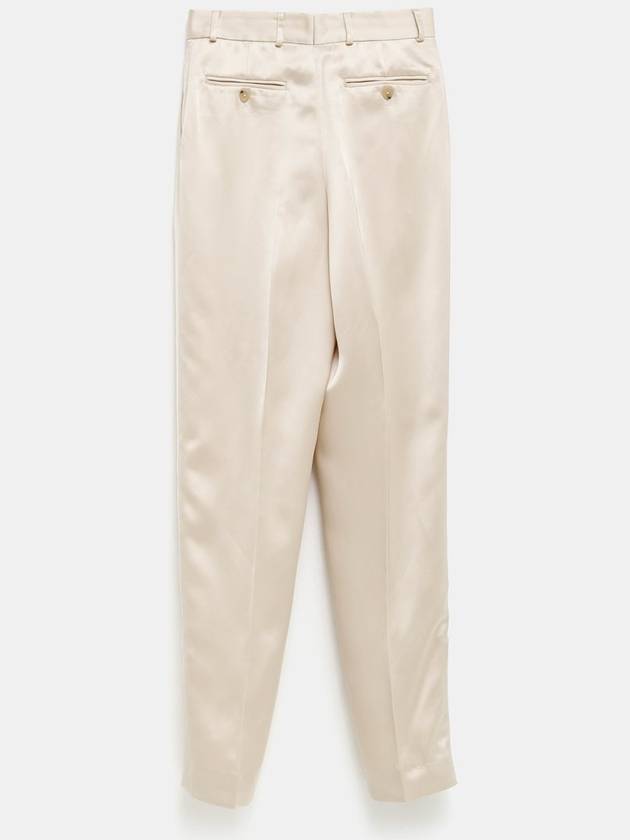 Fluid Satin Tapered Trousers - TOTEME - BALAAN 2