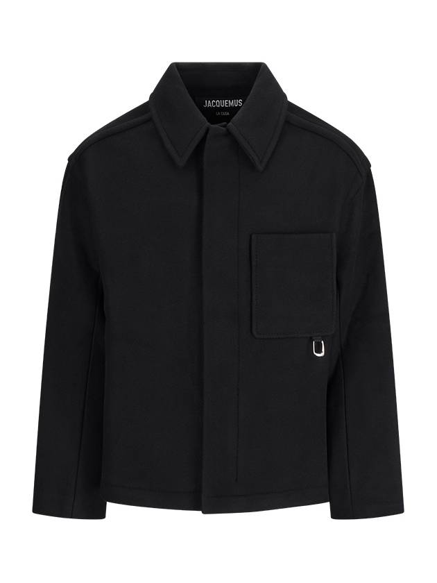 Le Manteau Wool Single Coat Black - JACQUEMUS - BALAAN 2