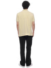 Fox Head Patch Cotton Polo Shirt Yellow - MAISON KITSUNE - BALAAN 6