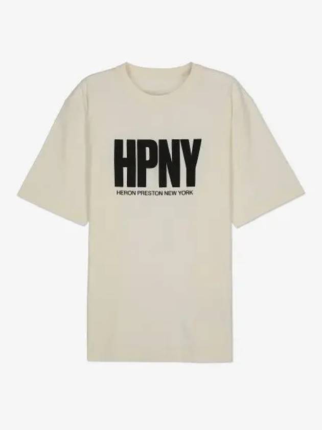 Short Sleeve T-Shirt HMAA032C99JER005 0110 - HERON PRESTON - BALAAN 2