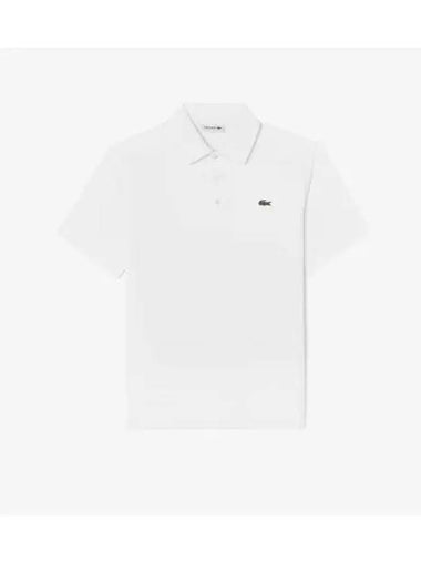 Men s Classic Fit Wide Collar Polo White - LACOSTE - BALAAN 1