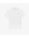 Men s Classic Fit Wide Collar Polo White - LACOSTE - BALAAN 1