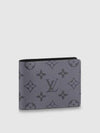 Monogram Eclipse Reverse Slender Half Wallet Grey - LOUIS VUITTON - BALAAN 2