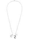 Monogram Charms Necklace Silver - LOUIS VUITTON - BALAAN 3