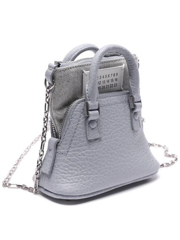 5AC Classic Baby Shoulder Bag Pale Blue - MAISON MARGIELA - BALAAN 4