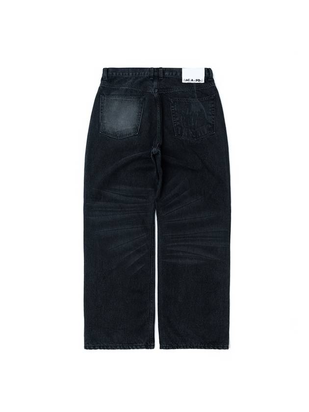 Washing Wide Pants Black BFMCFPT03 - BACKANDFORTH - BALAAN 2