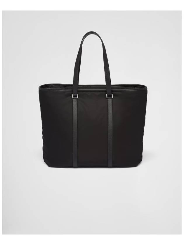 Re-Nylon Saffiano Tote Bag Black - PRADA - BALAAN 3