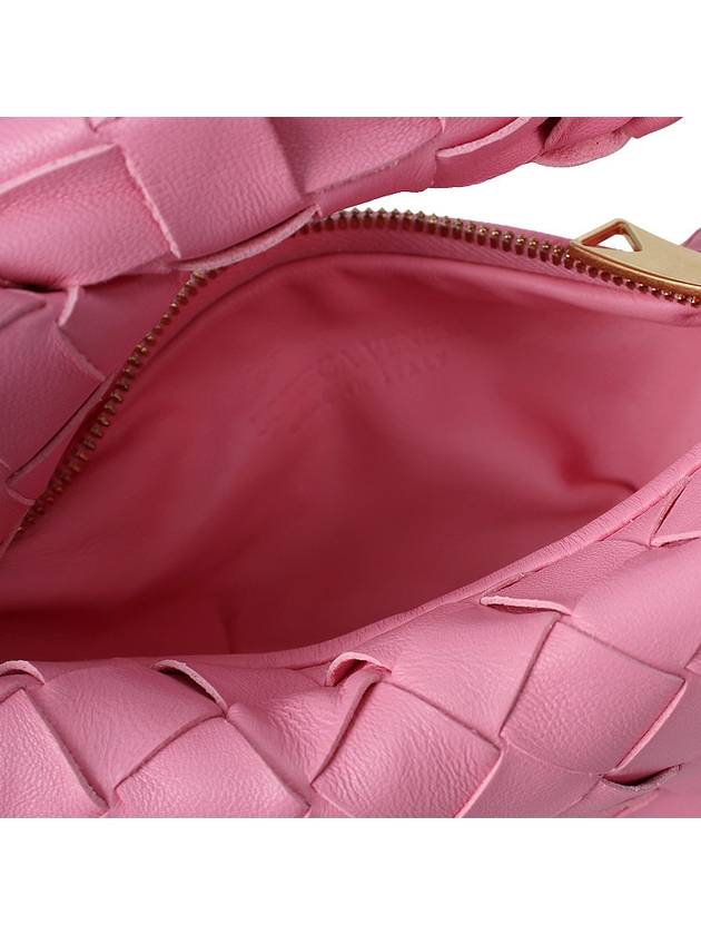 Candy Jodie Intrecciato Tote Bag Pink - BOTTEGA VENETA - BALAAN 9