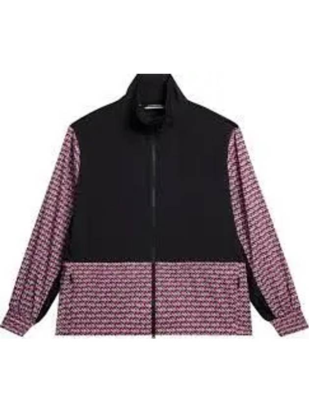 Jay Lindberg Ruby Wind Stretch Full Zipper Jacket Black Red - J.LINDEBERG - BALAAN 2