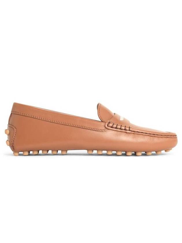 Tod'S Brown Leather Loafers - TOD'S - BALAAN 1