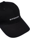 4G Logo Twill Ball Cap Black - GIVENCHY - BALAAN 3