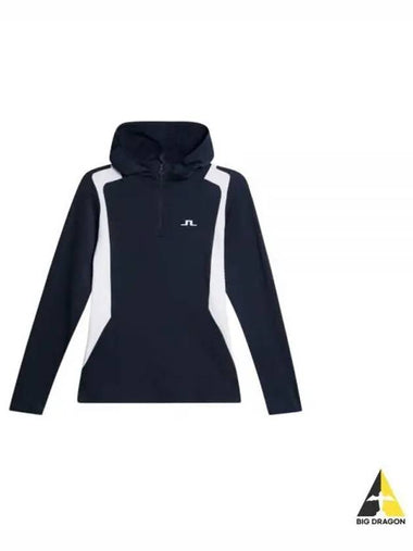 Mae Quarter Zip Hood GWJS11076 6855 Women s - J.LINDEBERG - BALAAN 1