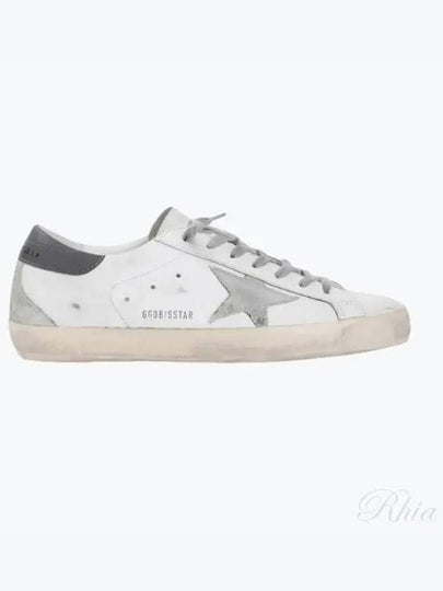 Superstar Grey Tab Low Top Sneakers White - GOLDEN GOOSE - BALAAN 2