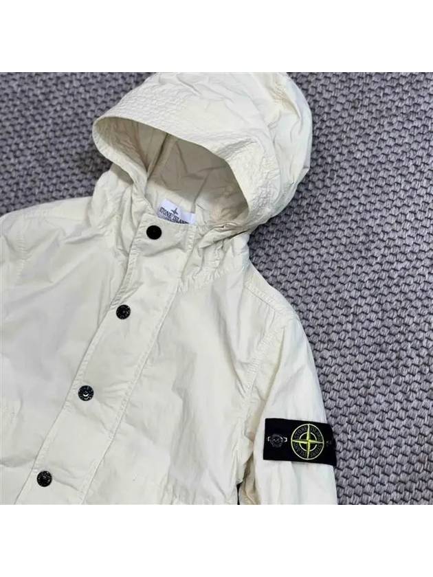 Stone Kids 8 10 Hooded Jacket Yellow - STONE ISLAND - BALAAN 3