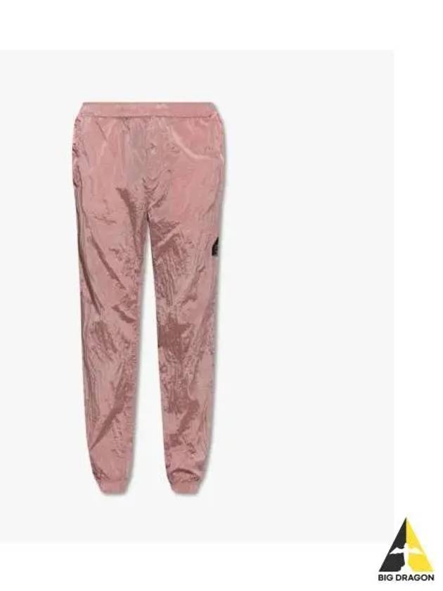 Wappen Patch Nylon Metal Jogger Pants Pink - STONE ISLAND - BALAAN 2