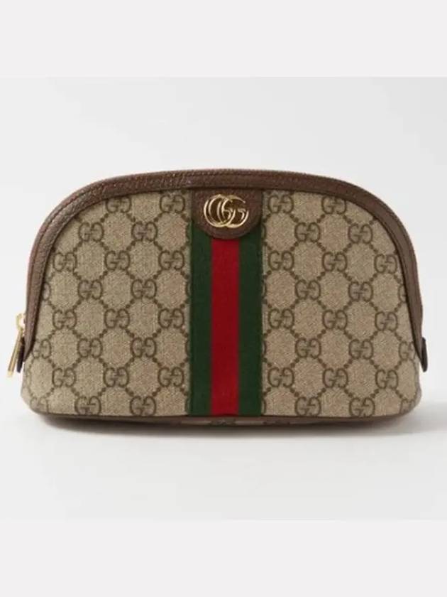 Ophidia Large Cosmetic Pouch Bag Beige - GUCCI - BALAAN 2