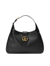 Aphrodite Medium Shoulder Bag Black - GUCCI - BALAAN 1