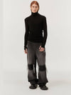 Jersey Roll Neck Black - MONTSENU - BALAAN 3