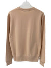 Face Patch Crew Neck Sweatshirt Powder Pink - ACNE STUDIOS - BALAAN 6