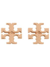 Women's Kira Stud Earrings Rose Gold - TORY BURCH - BALAAN 1