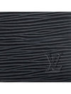 Epi Logo Leather 1-stage Card Wallet Black - LOUIS VUITTON - BALAAN 7