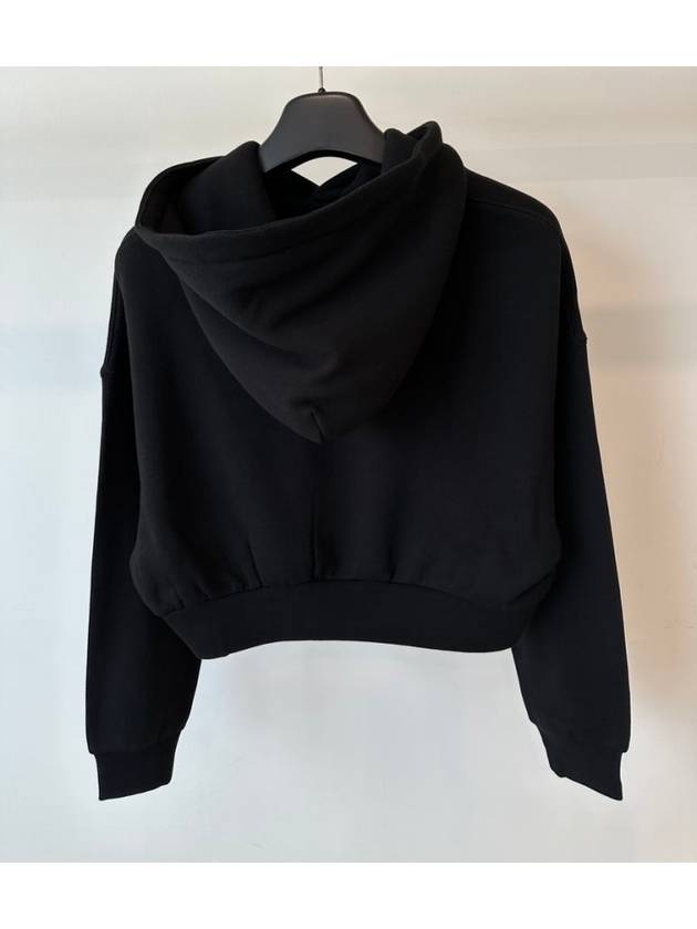 AU Australia PAIR OF DICE Crop Hooded Sweatshirt ST1M0302 Black WOMENS AU8 10 12 - STUSSY - BALAAN 4