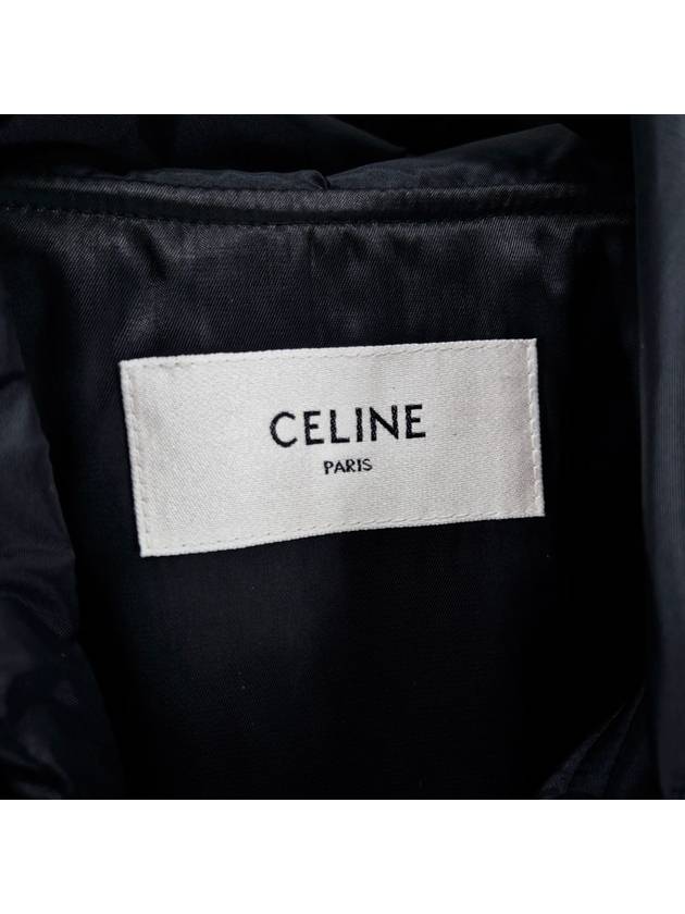 Teddy Light Hooded Jacket Black - CELINE - BALAAN 6