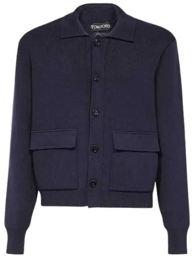 KBL007 YMW018F23 HB800 Wool Silk Cardigan - TOM FORD - BALAAN 1