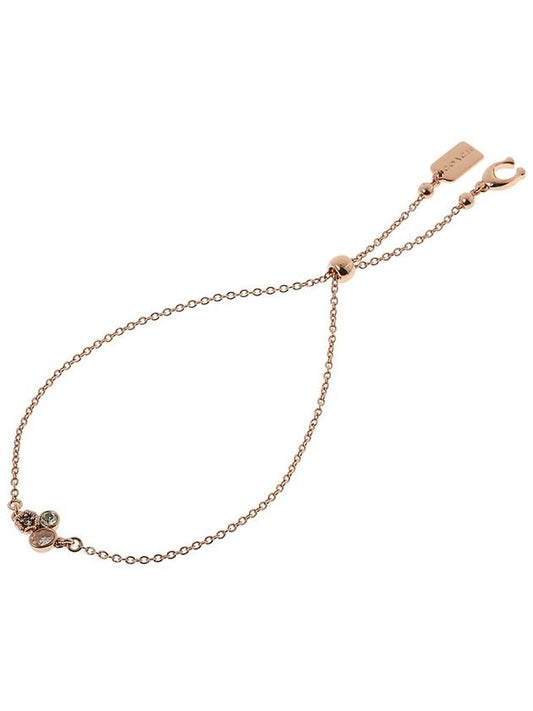 Mini Crystal Slider Bracelet C9329 ROSE GOLD - COACH - BALAAN 1