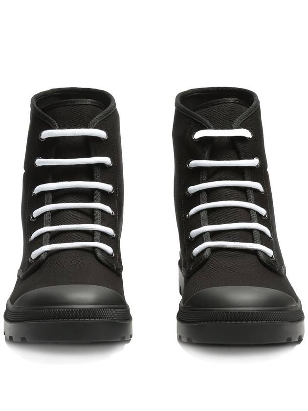 Canvas Star Sneaker Boots - GIVENCHY - BALAAN 3